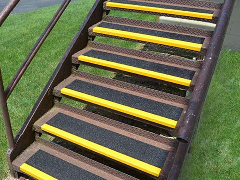 Fiberglass Stair Treads Metal Stairs 600